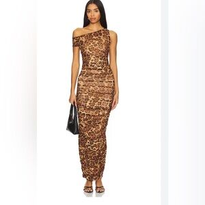 AFRM cheetah dress